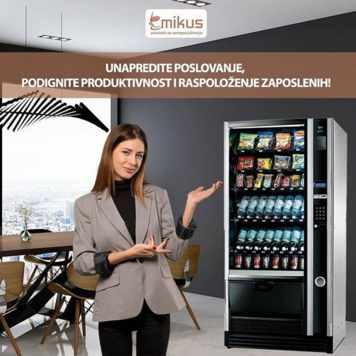 Vending automati - Pristup pićima i užinama 24 sata dnevno