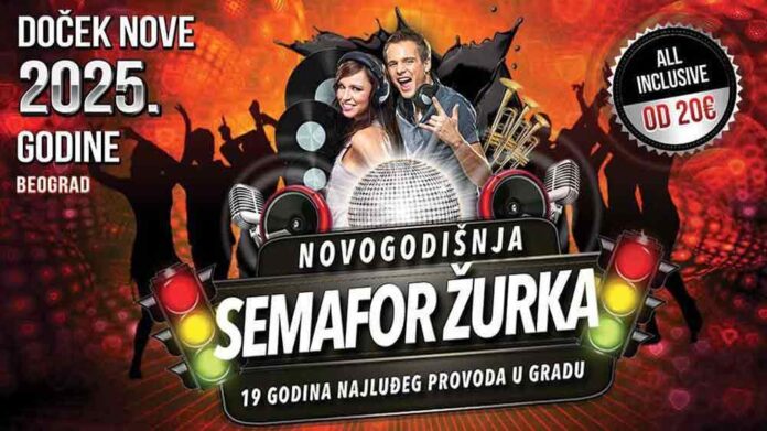 Semafor žurka – mesto gde vas očekuje nezaboravan doček Nove godine