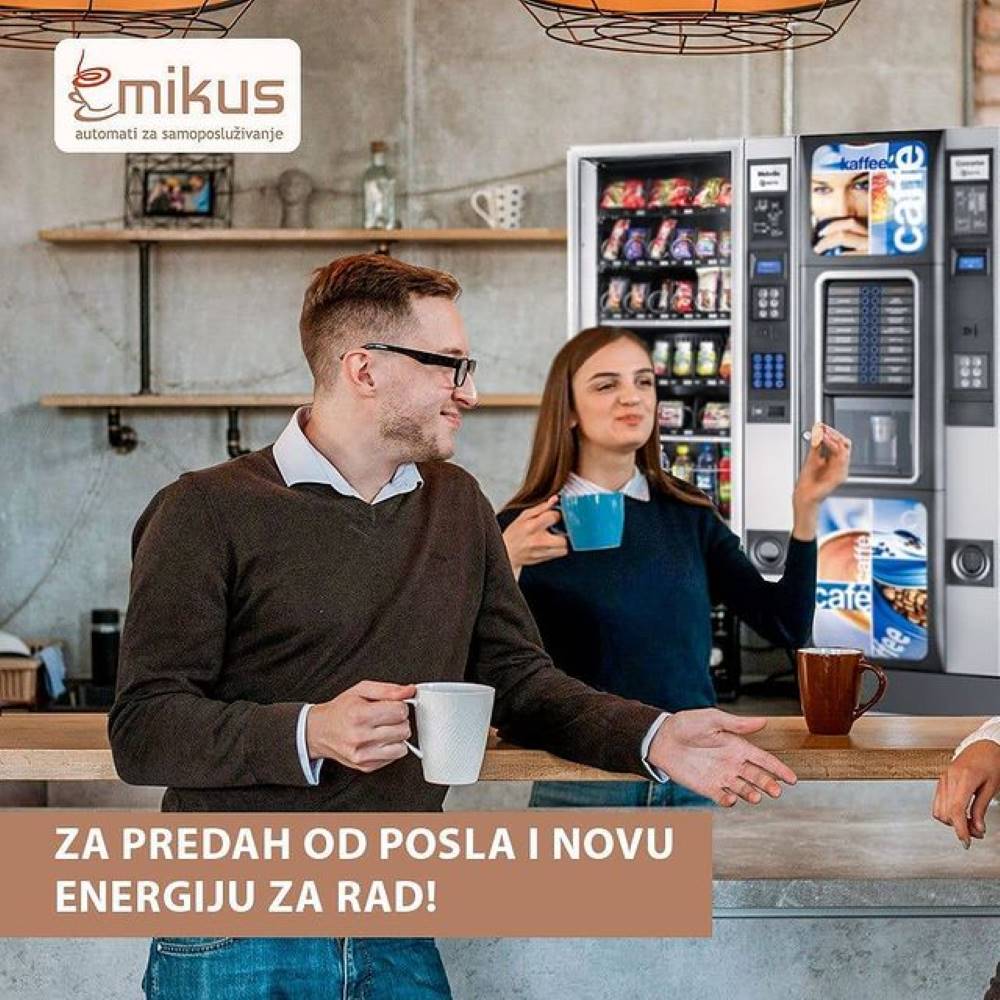 Mali rituali, velika razlika – vending automati kao deo životnog stila na poslu