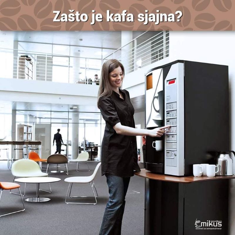 Kancelarije bez kuhinje? Zašto su vending automati jedino rešenje