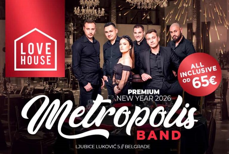 Love House Event Hall Nova godina 2026 – premijum ponuda za one koji žele savršenu organizaciju