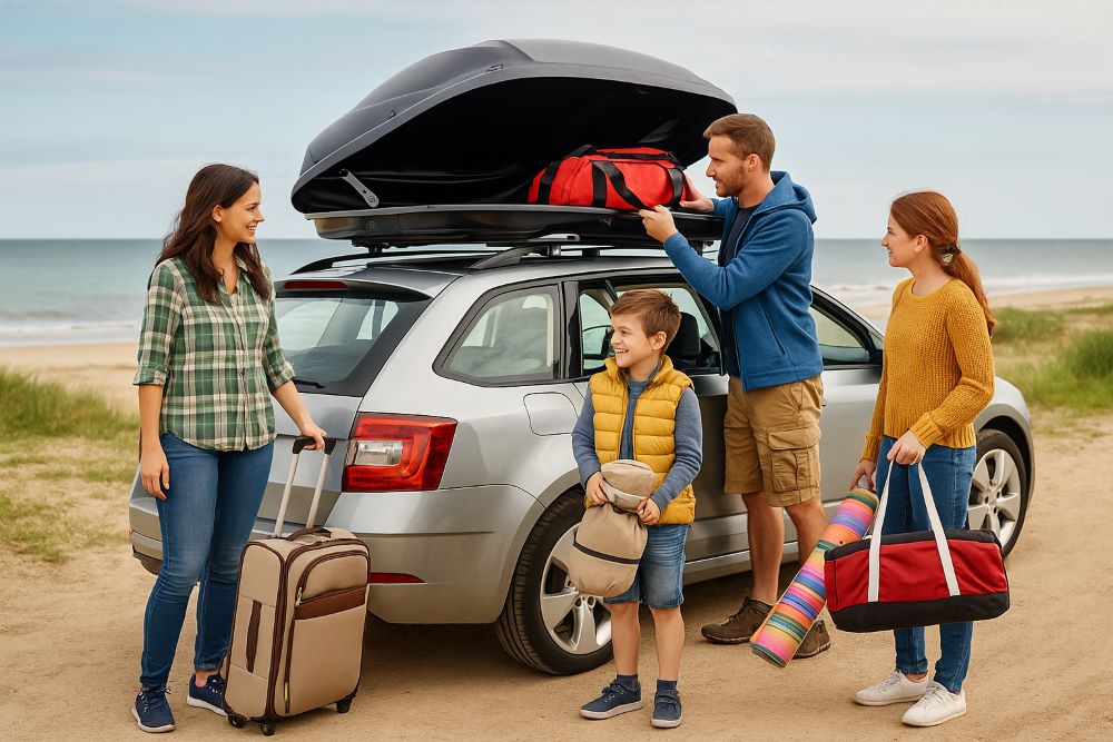 Iznajmljivanje krovnih kofera Thule – koliko košta luksuz na krovu?