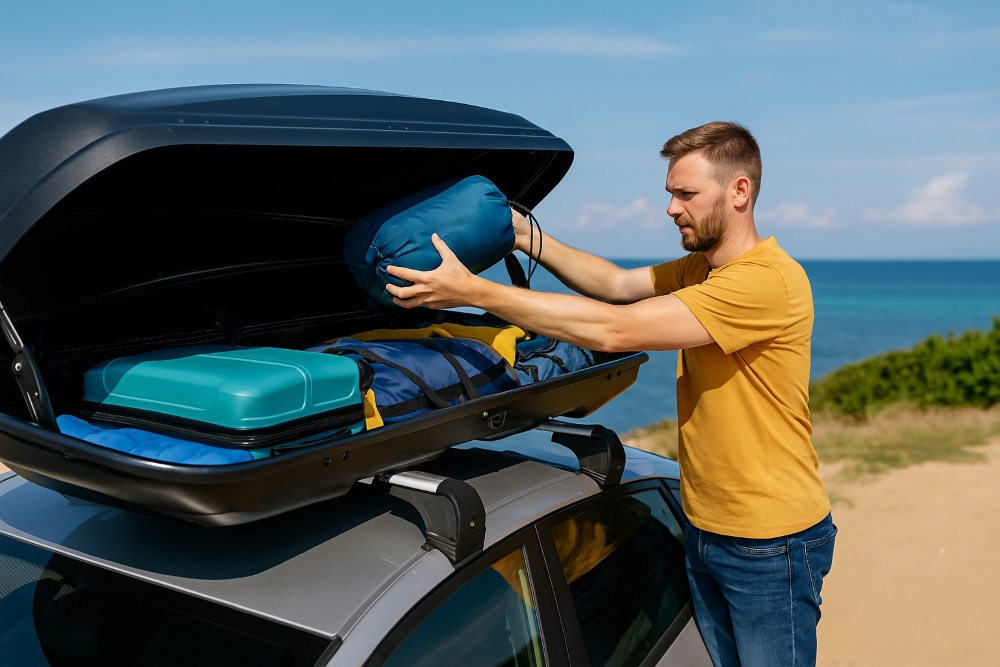 Iznajmljivanje krovnih kofera – tajna udobnog porodičnog odmora