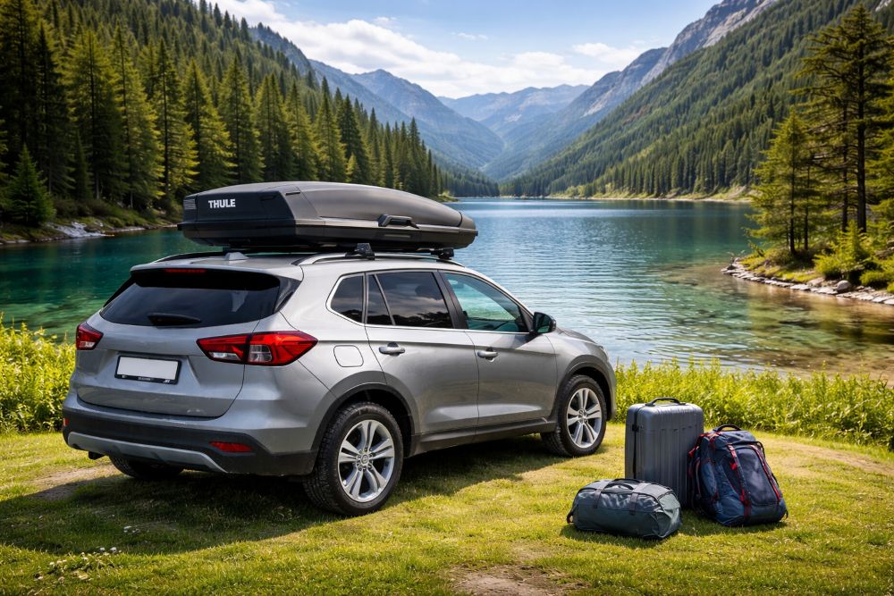 iznajmljivanje krovnog kofera Beograd cena