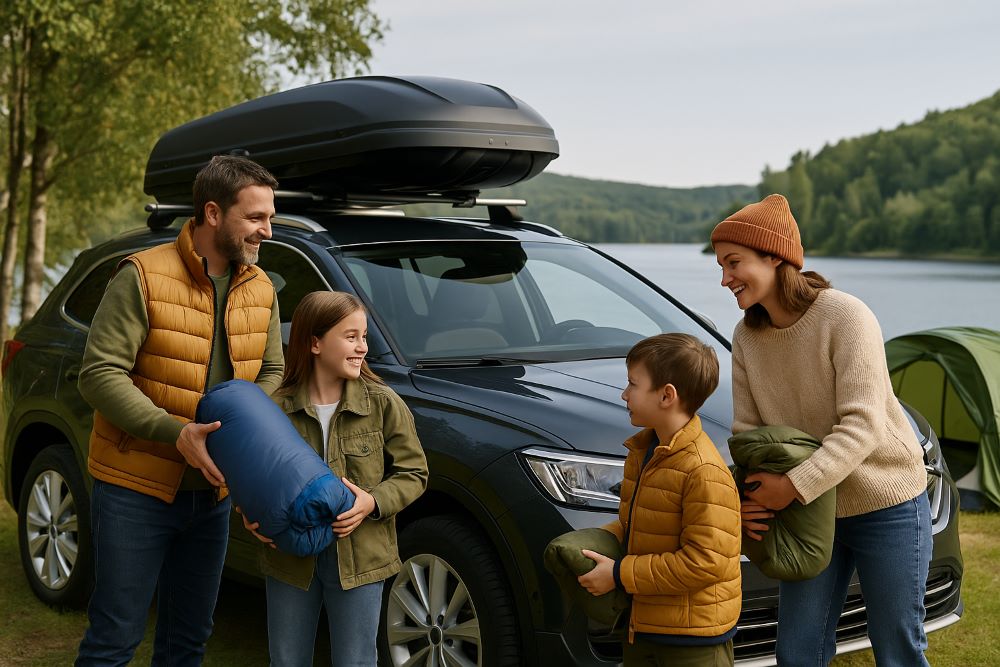iznajmljivanje krovnog kofera Beograd cena