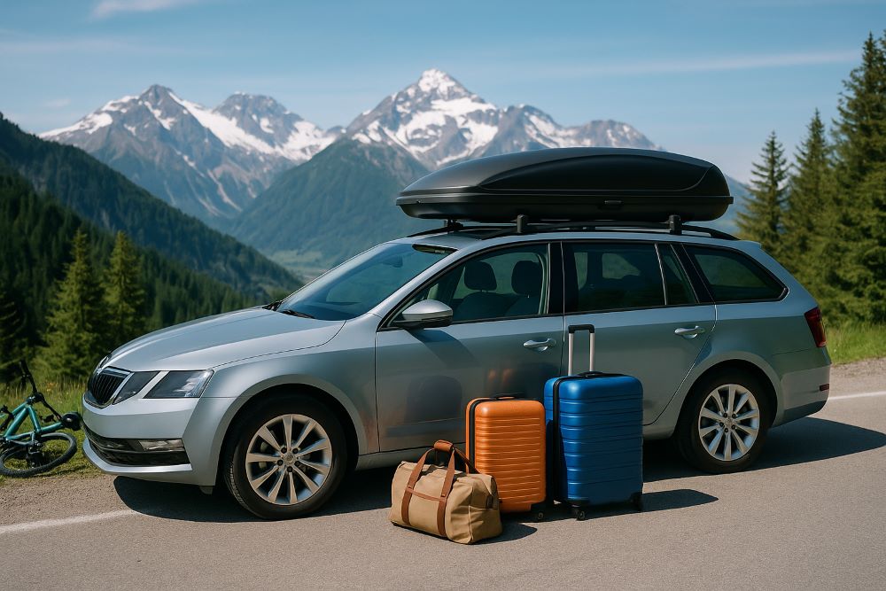 iznajmljivanje krovnog kofera Beograd cena