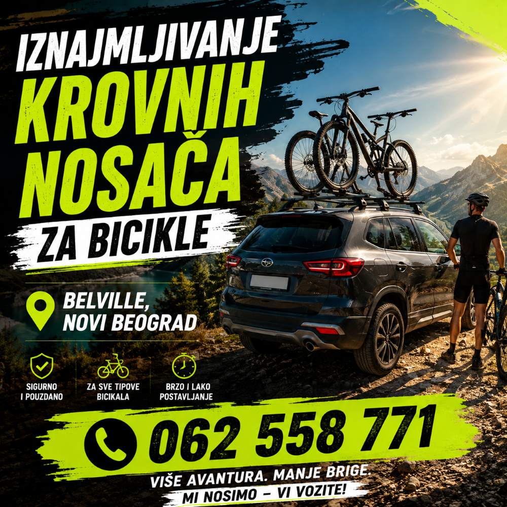 Rentiranje nosača za bicikle