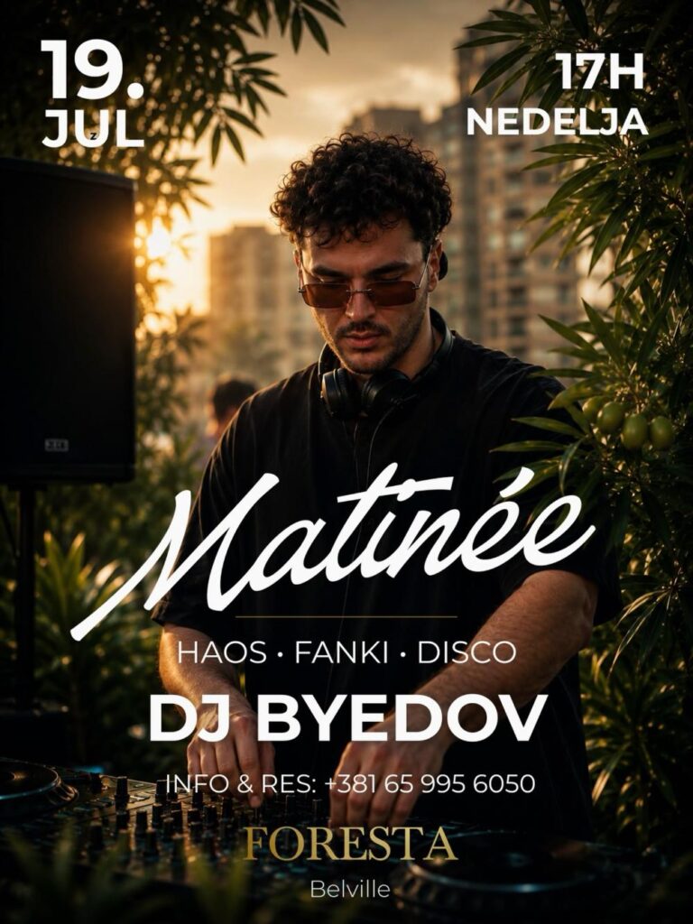 Nedelja 19. jul u Foresti - od matinea uz DJ Byedova do finala Svetskog prvenstva