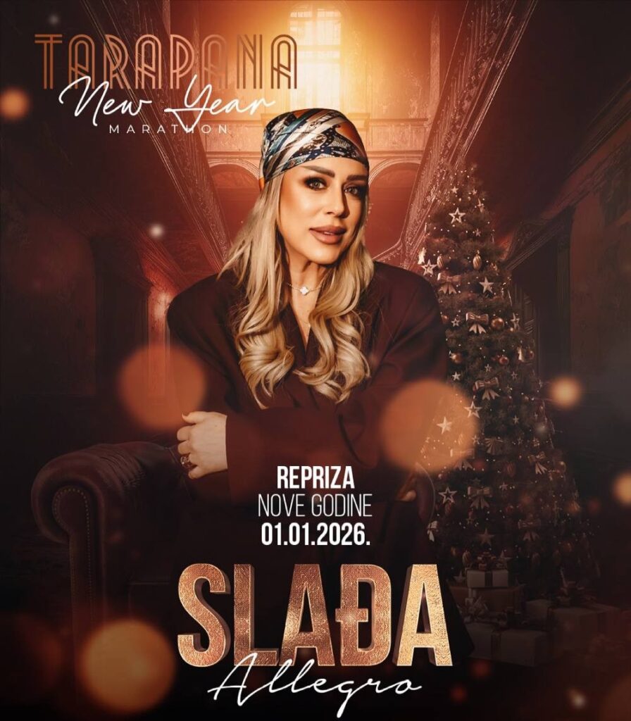 Slađa Allegro repriza dočeka Nove godine 2026 - Tarapana