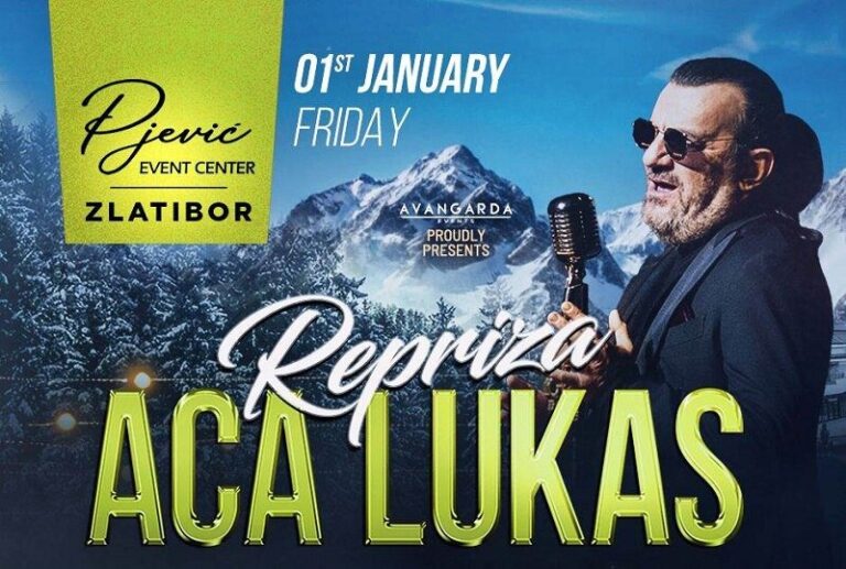 Event Centar Pjević repriza dočeka Nove godine 2027 uz Acu Lukasa: provod koji vredi spojiti sa putovanjem na Zlatibor
